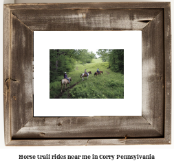 horse trail rides near me in Corry, Pennsylvania